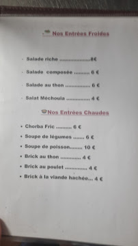 Menu Le désiré de la mèditerranèe Page 5