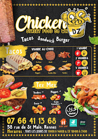 Menu Chickenos Page 3