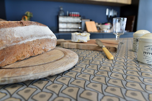 A TABLE création. Nappes enduites - Thumbnail