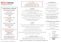 Menu Bistrotsérac Page 3