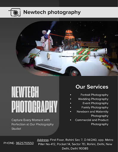 Newtech Photography is a professional and creative photography service provider in Rohini, Delhi,… post image