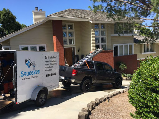 Squeegee Window Cleaning - Visual