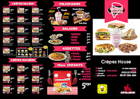 Menu Crêpes House Page 1