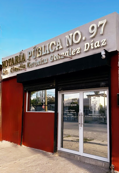 Notaría Pública No. 97 Lic. Claudia Verónica González Diaz