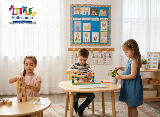 A consistent daily routine is one of the greatest gifts you can give your child. At Little Millen…