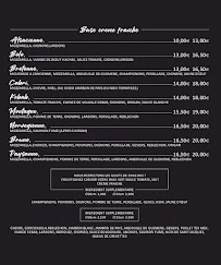 Menu Bruno Pizza Page 1