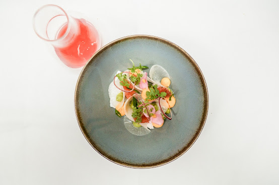 Blue Mustard by null