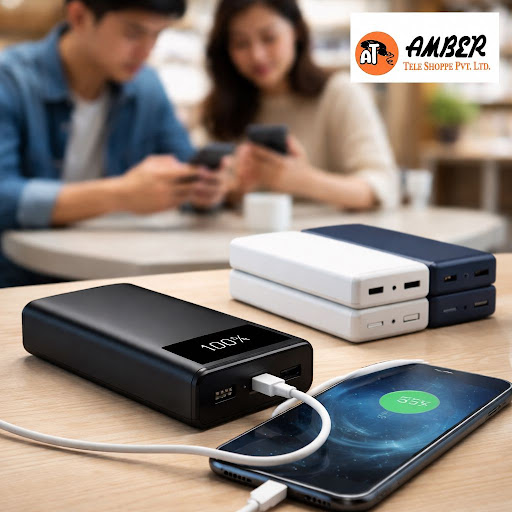 Stay powered up all day with high-quality power banks from AMBER TELE SHOPPE PRIVATE LIMITED in B… post image