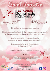 Menu Restaurant de Pescheray Page 2