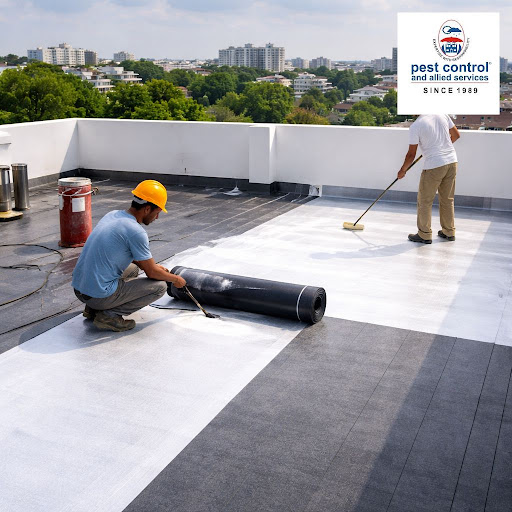 Is your terrace leaking in monsoon and turning into a heat trap in summer? Pest Control and Allie…