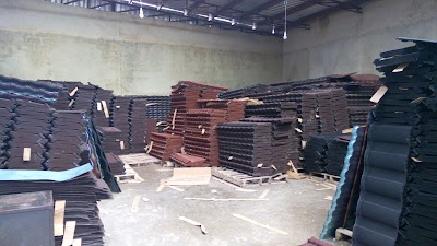 Photos of PECTROTECH ROOFING NIG LTD. Stone Coated Roofing Tiles Warehouse.