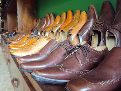 Photos of Angkor Shoes Making