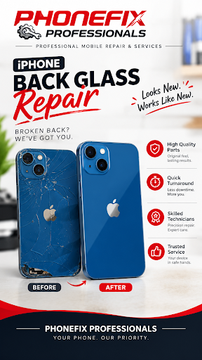 Expert backglass repair for iPhones in Mysore. Call us for and get the quote for free. Pick and d… post image