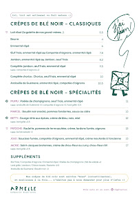 Menu Armelle Crêperie - Pont-Aven Page 4