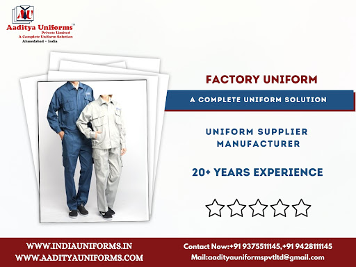 Factory Uniform Available At Aaditya Uniforms post image