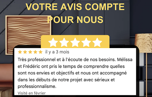 La satisfaction de nos clients est notre plus belle...