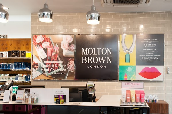 Browns london. Molton Brown London.