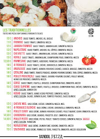 Menu Bandol Pizza Page 2