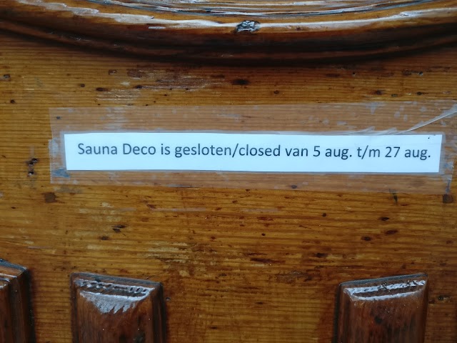 Sauna Deco
