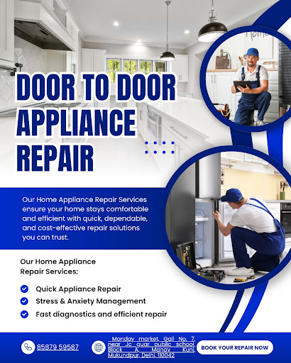 Door to Door Appliance Repair offers professional refrigerator repair services in Mukundpur and M… post image