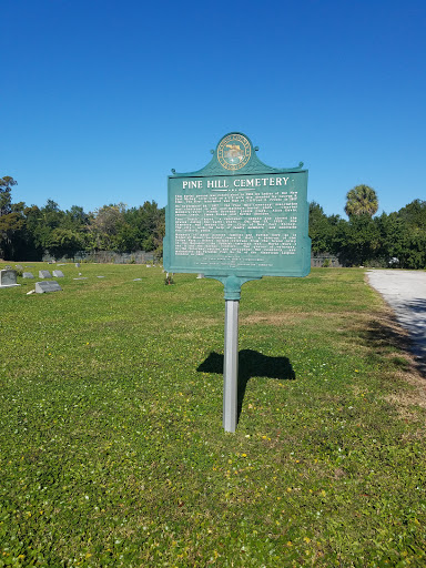 Pine Hill Cemetery Historical Marker