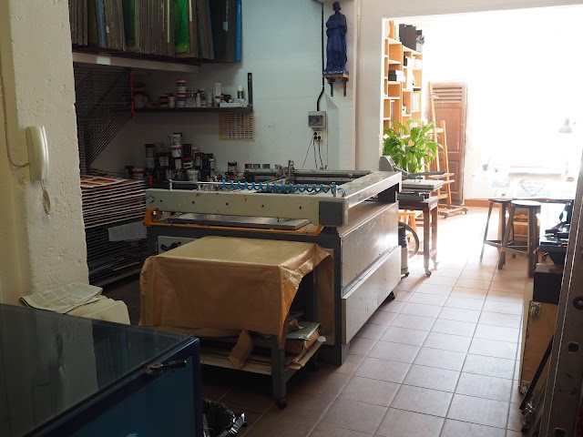 Apart Edicions-Barcelona/La Palmera_Screen Printing Workshop