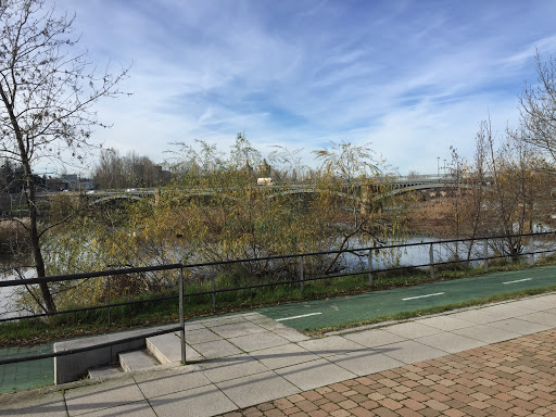 Zona de descanso en Paseo Fluvial