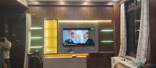 Lower pelling and TV unit all kam complete