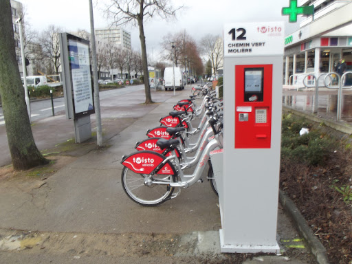 Station Vélolib Chemin Vert Molière - Thumbnail