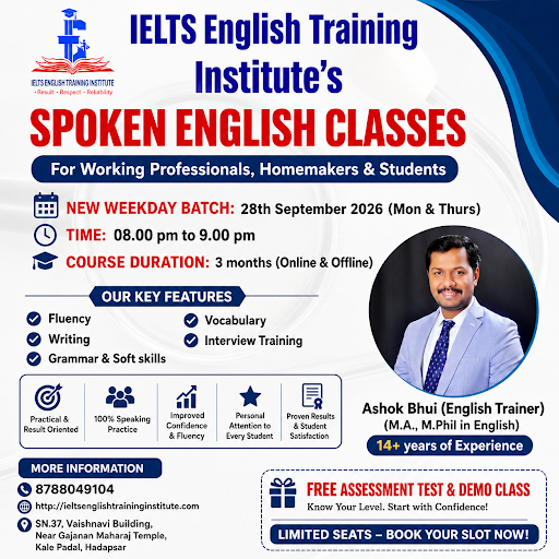 🗣️ SPOKEN ENGLISH CLASSES IN HADAPSAR, PUNE post image