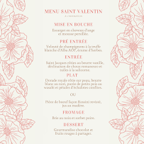 Menu Restaurant L'Inspiration Page 3
