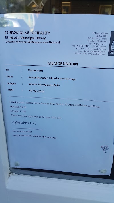 Photos of Kloof Public Library