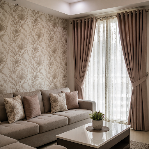 Transform your living room with custom curtain designs that perfectly match your sofa set and wal… post image