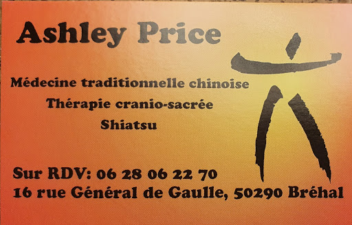 Ashley Price - Praticien Méthode Traditionnelle Chinoise et thérapie craniosacrale - Thumbnail