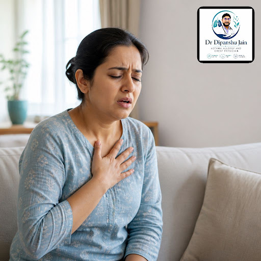 Struggling with breathlessness, chest tightness or wheezing after dust, pollen or food exposure?… post image