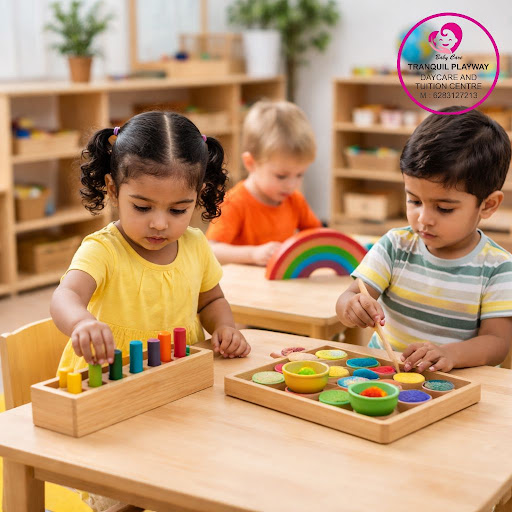 At Tranquil Playway in Sector 91, Sahibzada Ajit Singh Nagar, we follow Montessori inspired activ… post image