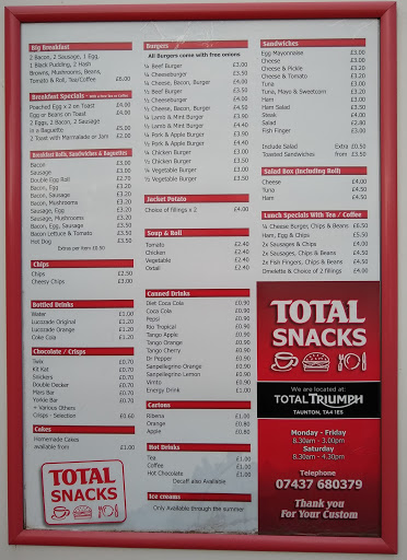 Total snacks - Visual