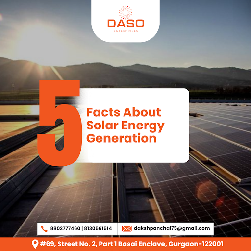 Discover the 5 Facts About Solar Energy Generation and why it's the smartest choice for your home…