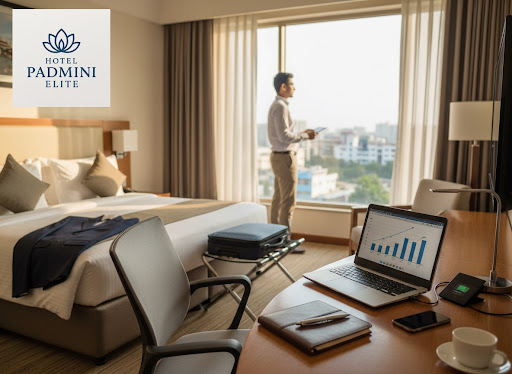 Make your next work visit smooth and stress-free at Hotel Padmini Elite in Shivaji Nagar, Secunde… post image