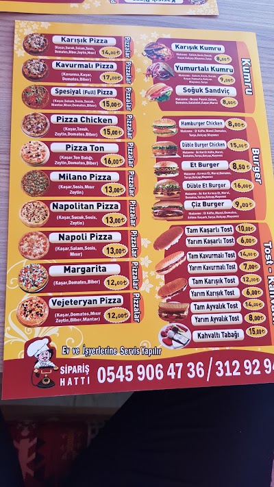 Gözde Kumru ve Pizza