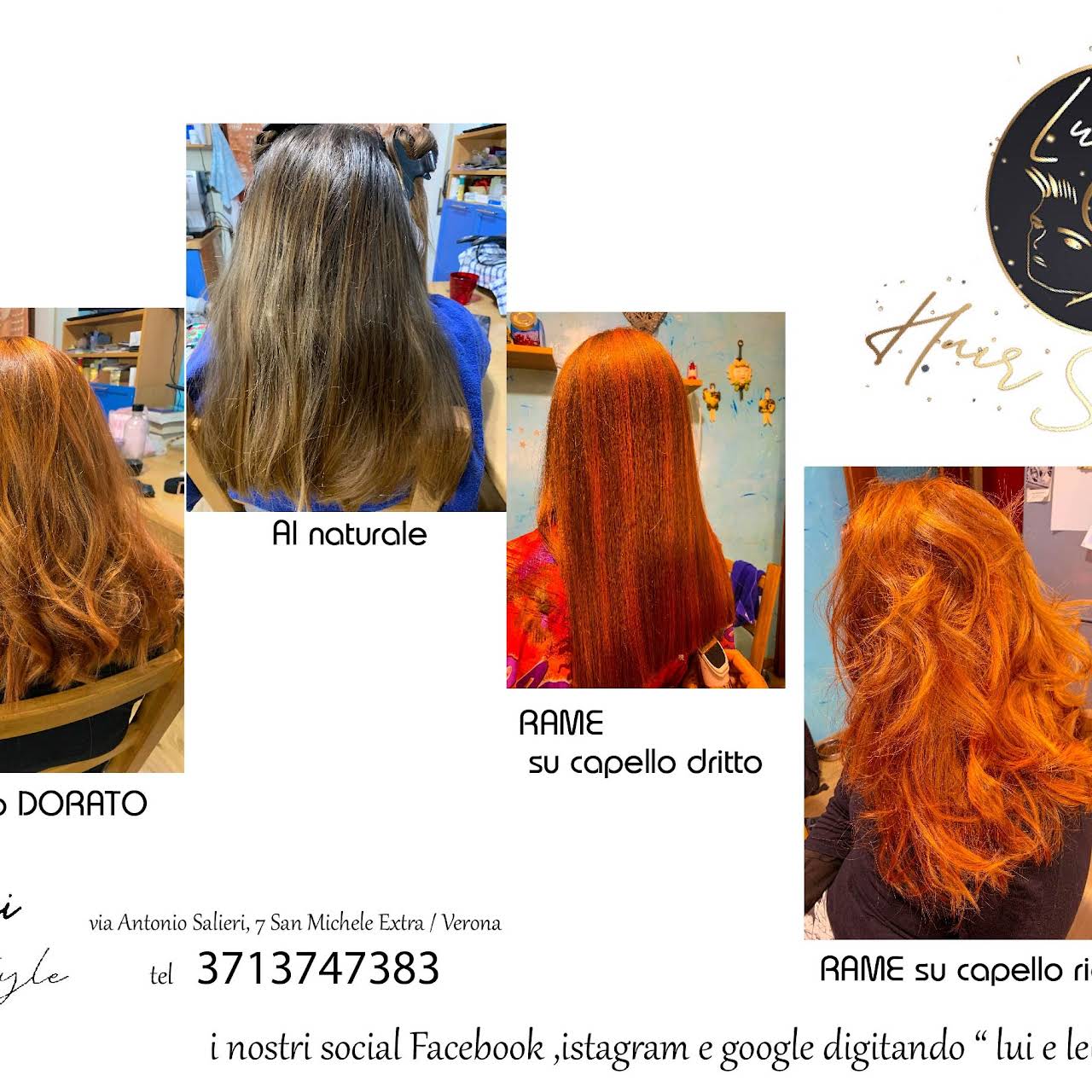 lui lei hair style parrucchiere unisex a verona