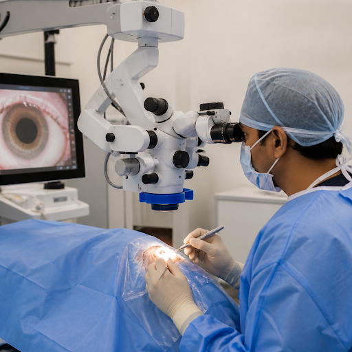 Cataract blurring your vision and daily life? At IKSHANA EYE CARE in GANDHINAGAR, Hyderabad, we e… post image