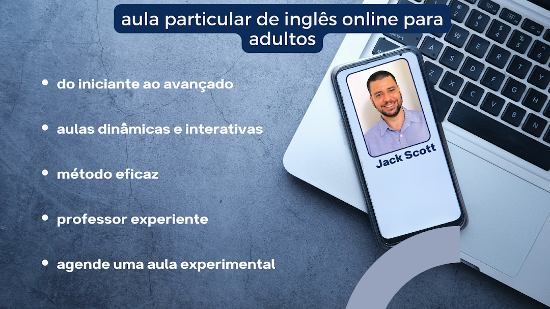 aula particular de inglês- JMS inglês online - entre em contato com nosso  whatsapp