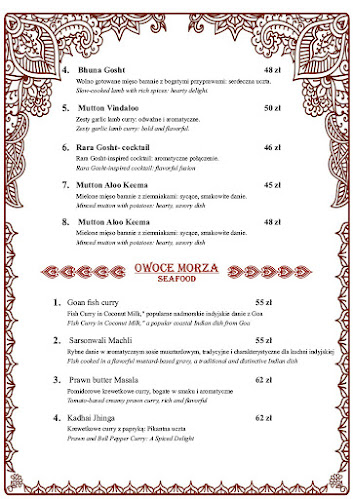 Komentarze i opinie o Zayka Indian Restaurant – Authentic Indian Cuisine in Krakow