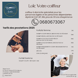 Photo n°3 de Coiffeur à domicile Loïc Pain à Le Passage (Salon de coiffure)