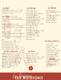 Menu L’Atypique Page 1