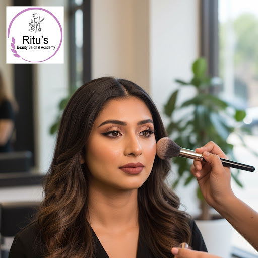 Get camera-ready for any occasion with expert makeup services at Ritu’s Beauty Salon And Academy… post image