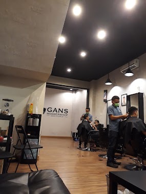 GANS BARBERSHOP, Author: Novia Andriani