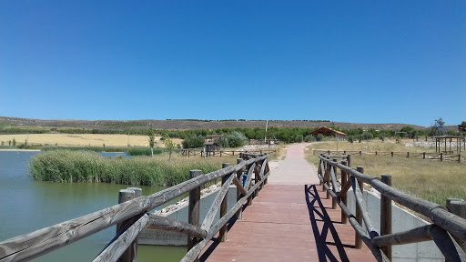 Zona Recreo Carrascosa (Embalse de Campos del Paraíso)+Barbacoas+PArque niños - Thumbnail