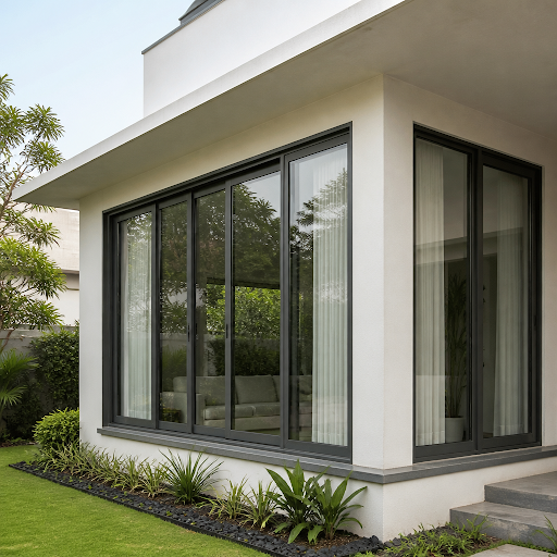 Upgrade your villa with sleek, durable and low maintenance aluminium windows from S R ALLUMINIUM…